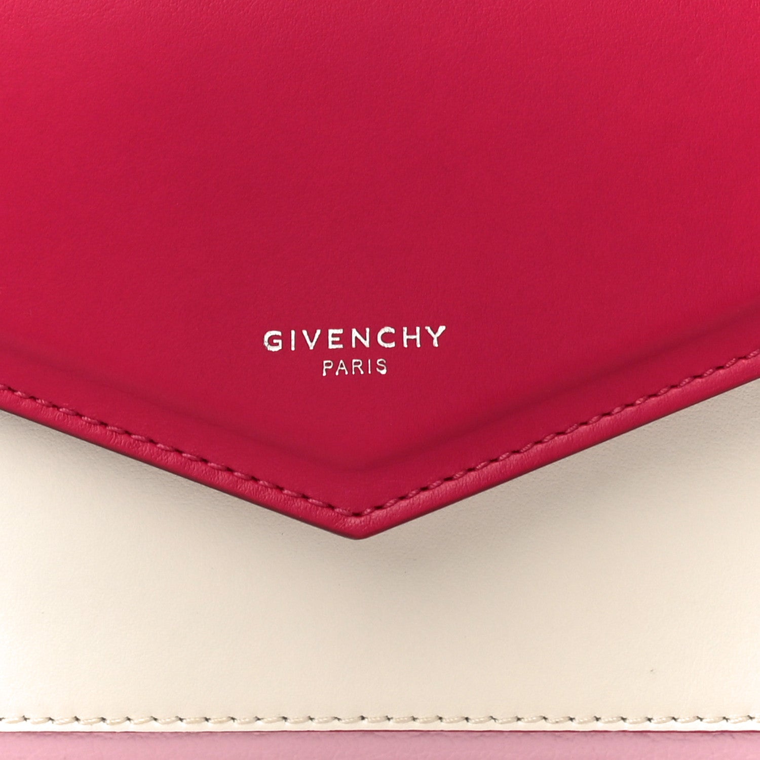 Givenchy Calfskin Duetto Crossbody Bag Bright Pink 7 of 9