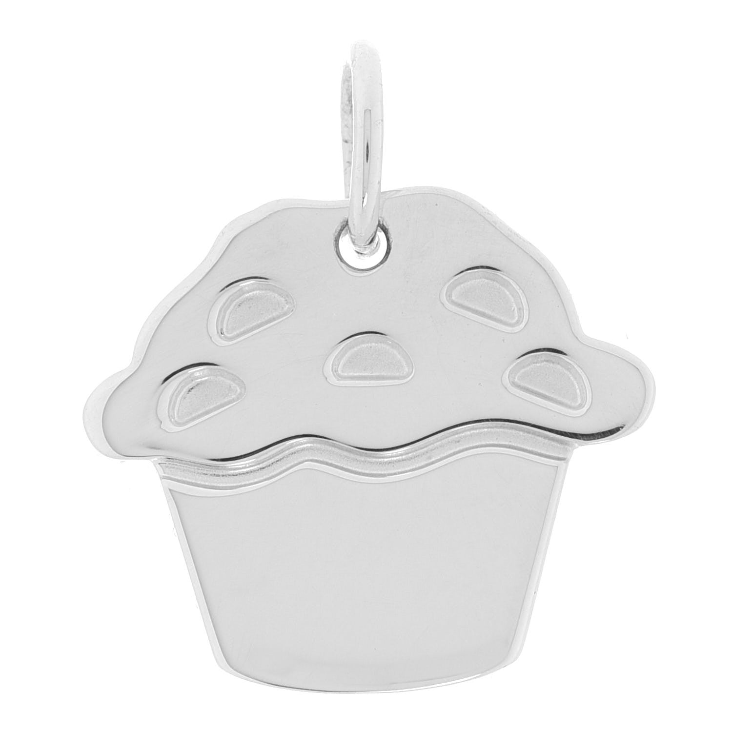 Tiffany Sterling Silver Love Muffin Charm 1 of 3