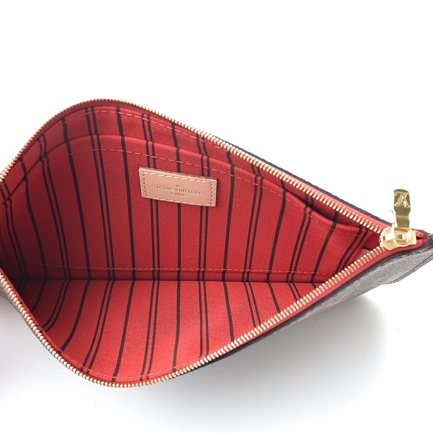 Monogram Neverfull MM GM Pochette Cherry