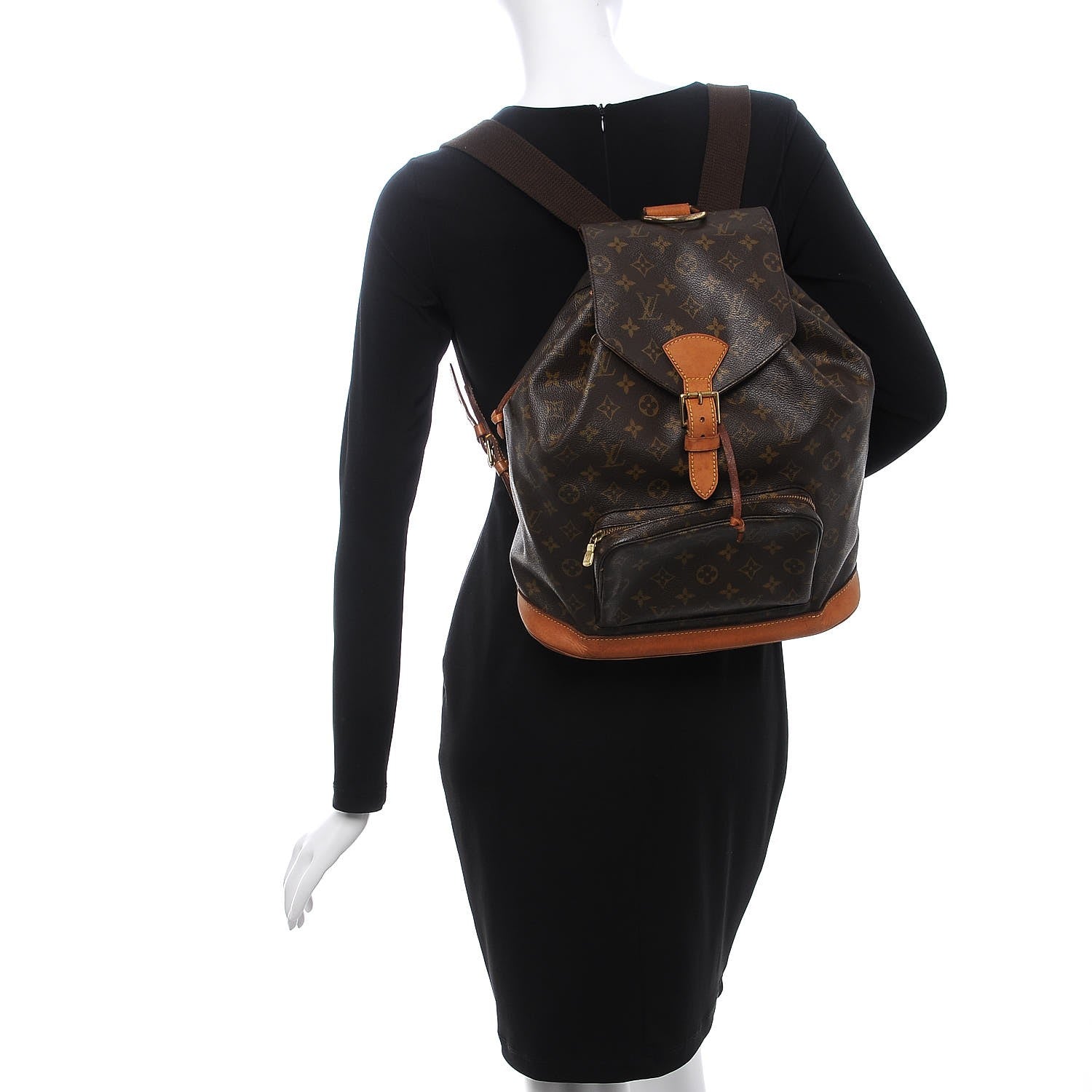 Louis Vuitton Monogram Montsouris GM Backpack 2 of 13