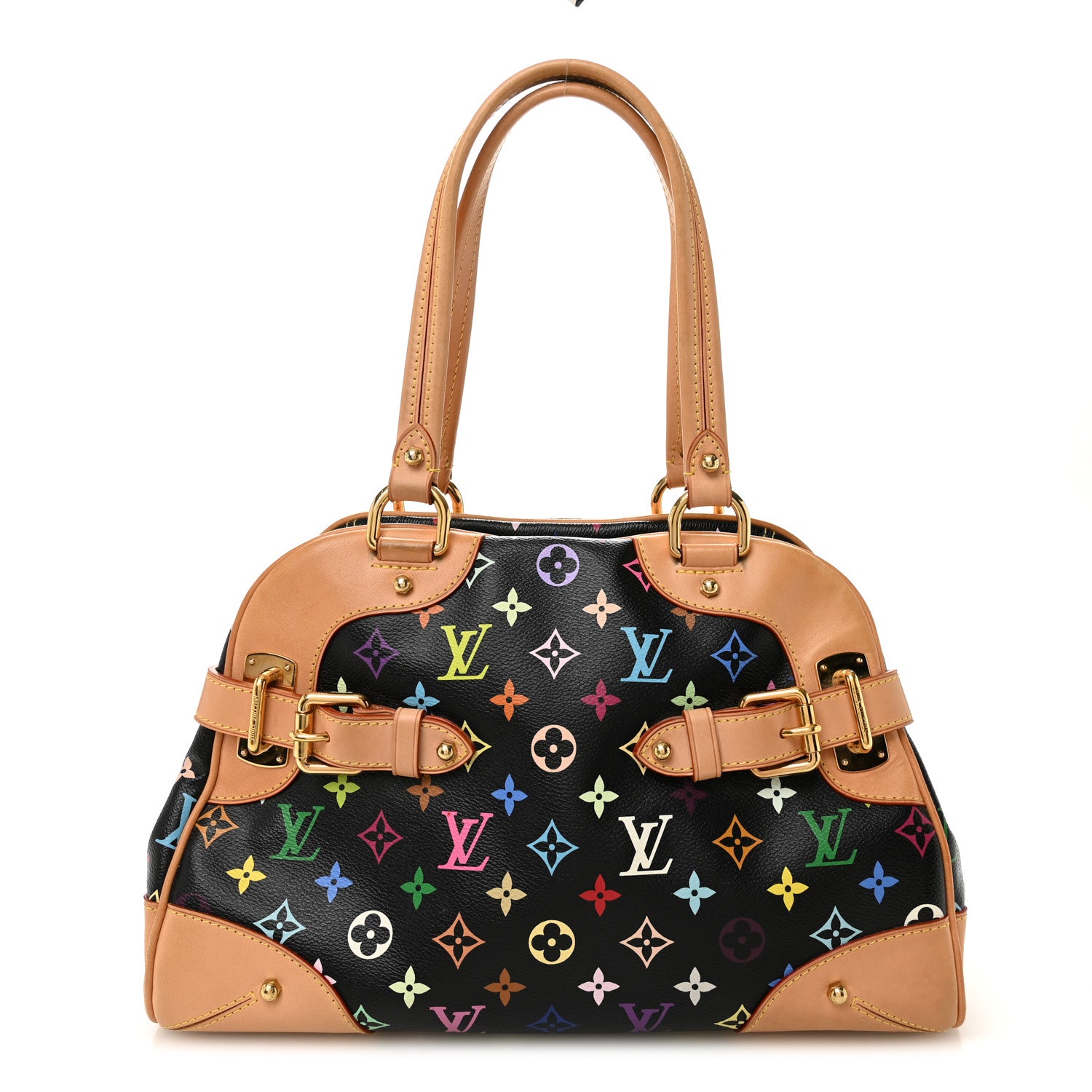 Louis Vuitton Monogram Multicolor Claudia Black 1 of 10