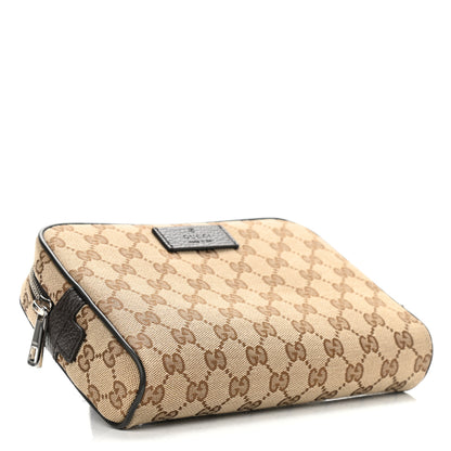 Gucci Monogram Belt Bag Dark Brown 4 of 10