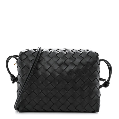 Bottega Veneta Nappa Intrecciato Small Loop Camera Bag Black 1 of 10