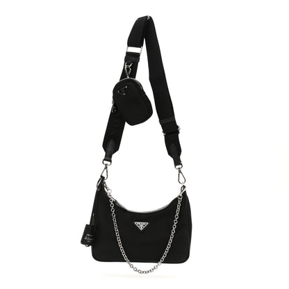 Prada Nylon Re-Edition 2005 Shoulder Bag Black 1 of 10