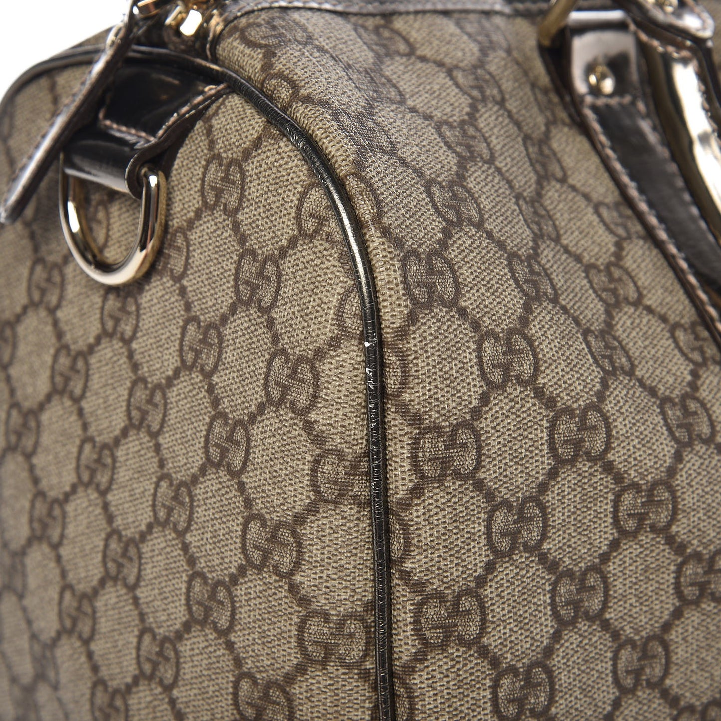 GG Plus Monogram Medium Joy Boston Pewter