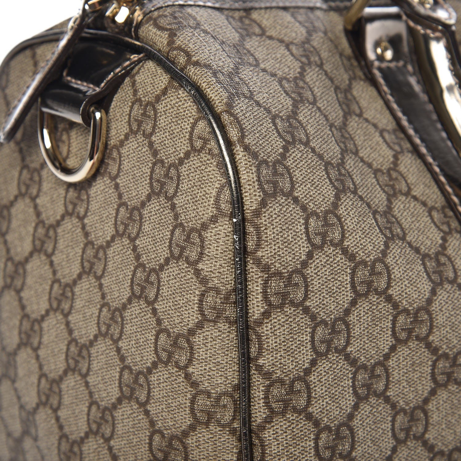 Gucci GG Plus Monogram Medium Joy Boston Pewter 12 of 15