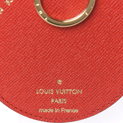 Louis Vuitton Monogram 2020 Christmas Animation Bumper Cars Bag Charm Key Ring Coquelicot 4 of 5