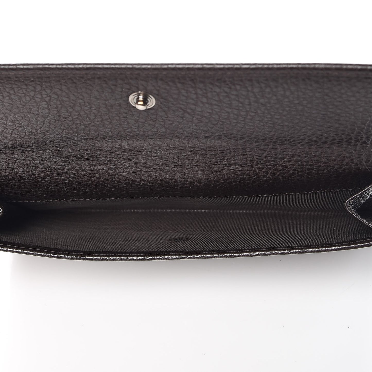 Canvas Monogram Calfskin Continental Wallet Brown