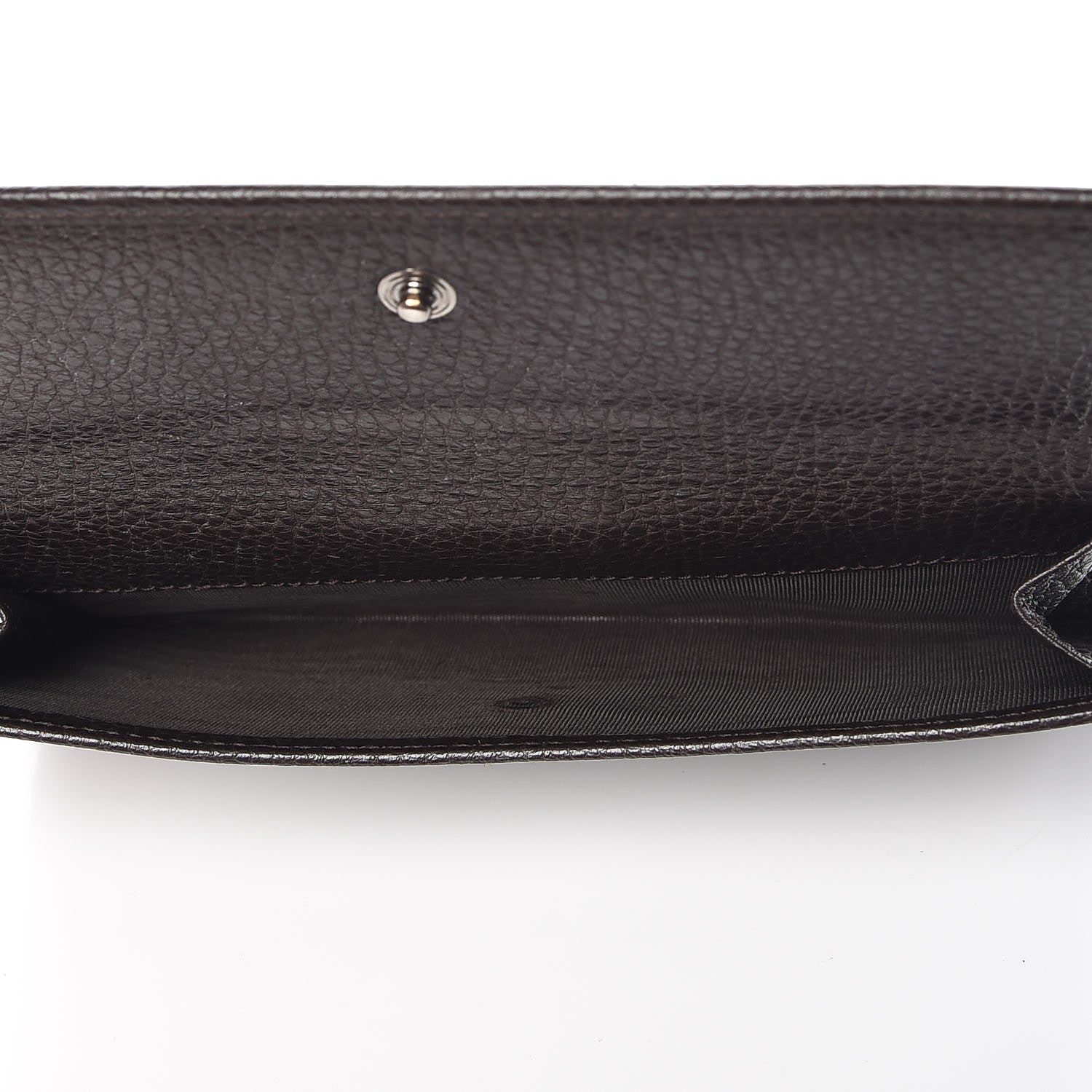 Gucci Canvas Monogram Calfskin Continental Wallet Brown 6 of 13