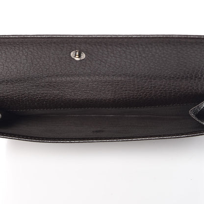 Gucci Canvas Monogram Calfskin Continental Wallet Brown 6 of 13