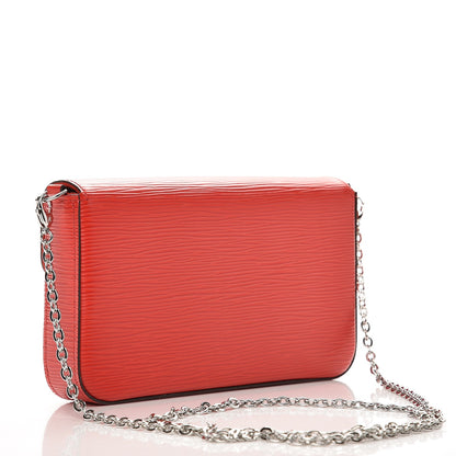Louis Vuitton Epi Pochette Felicie Coquelicot 3 of 7