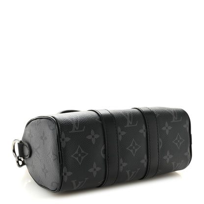 Louis Vuitton Reverse Monogram Eclipse Keepall XS Black 4 of 9