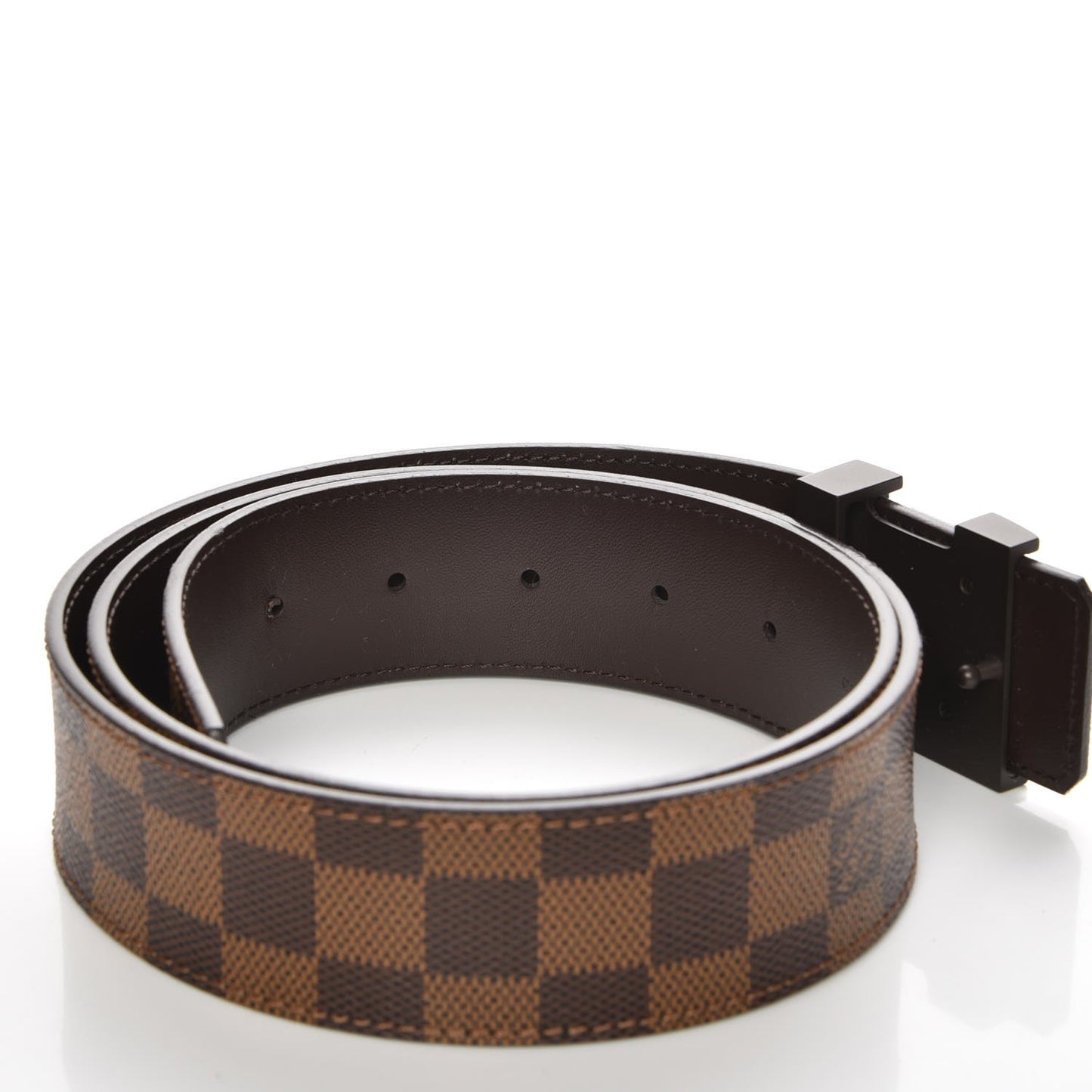 Damier Ebene 40mm LV Initiales Belt 95 38