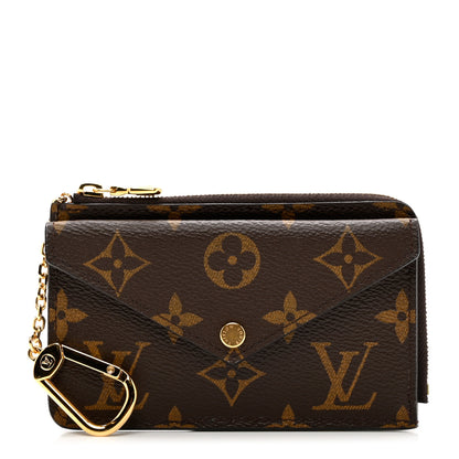 Louis Vuitton Monogram Recto Verso Card Holder Black 1 of 6