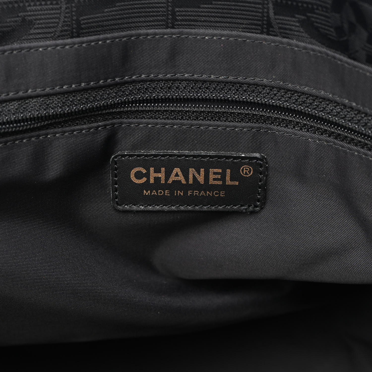 Chanel Nylon Small Travel Tote Black 6 of 9