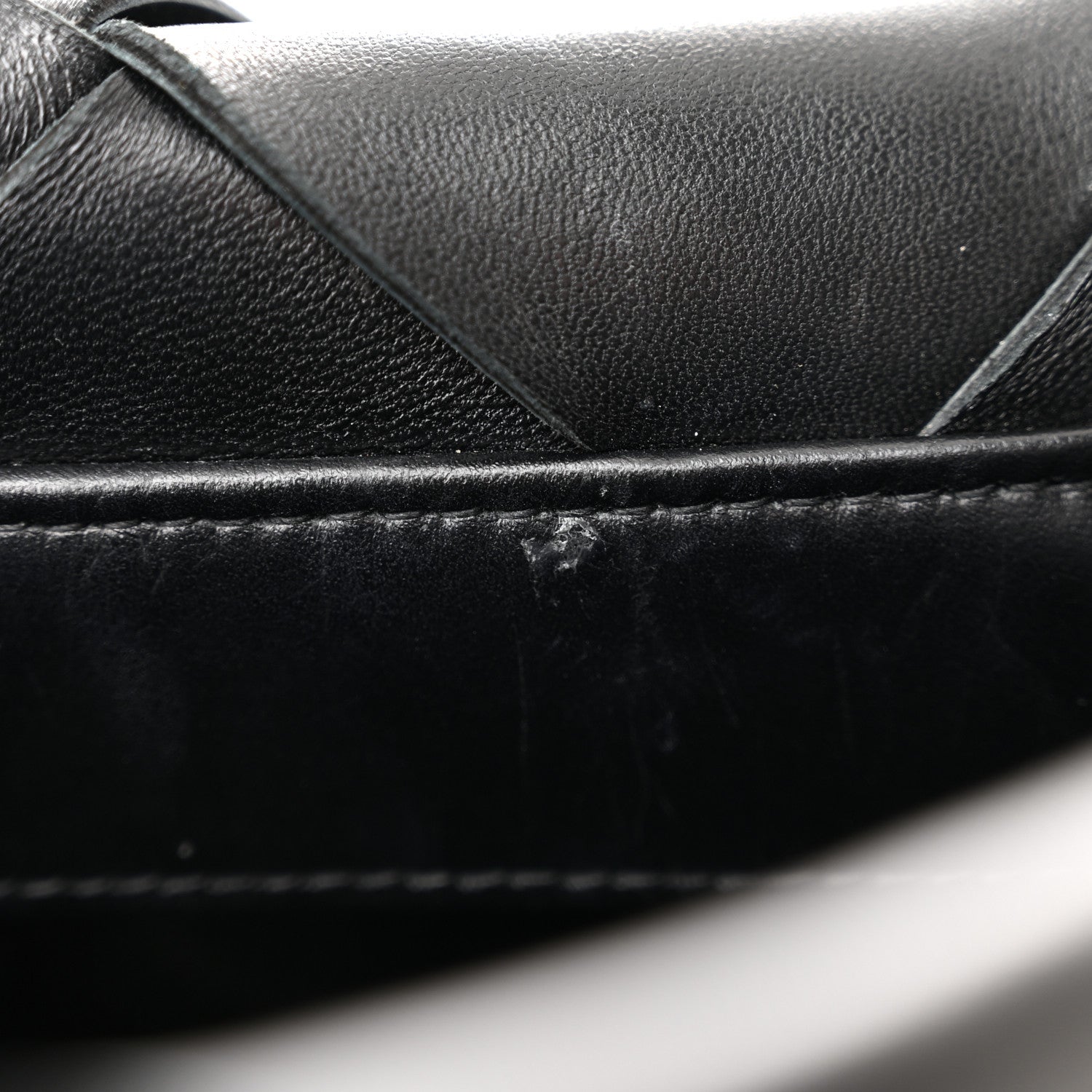 Bottega Veneta Nappa Maxi Intrecciato Clasp Bucket Bag Black 10 of 13