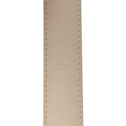 Louis Vuitton Damier Azur LV Initiales Belt 90 36 3 of 7