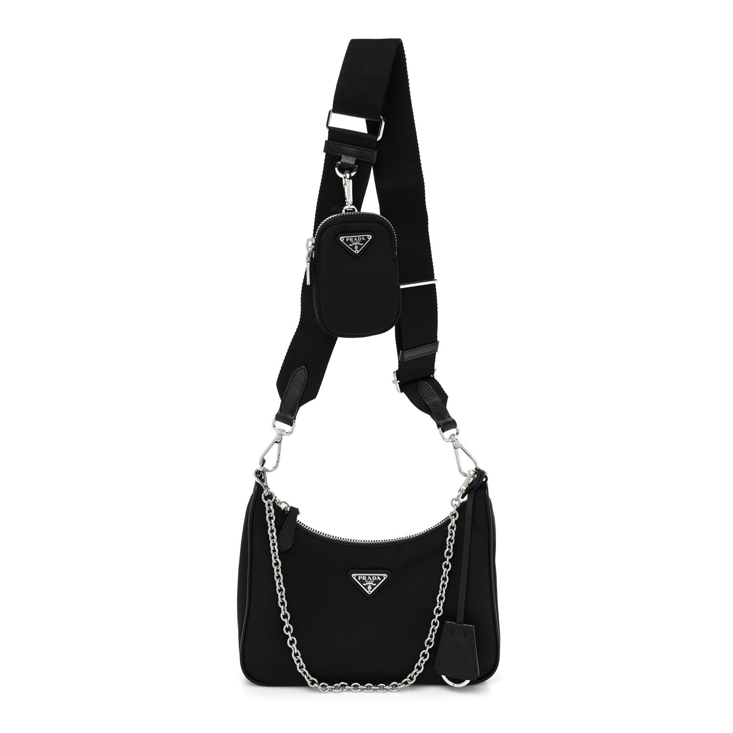 Prada Nylon Re-Edition 2005 Shoulder Bag Black 1 of 9