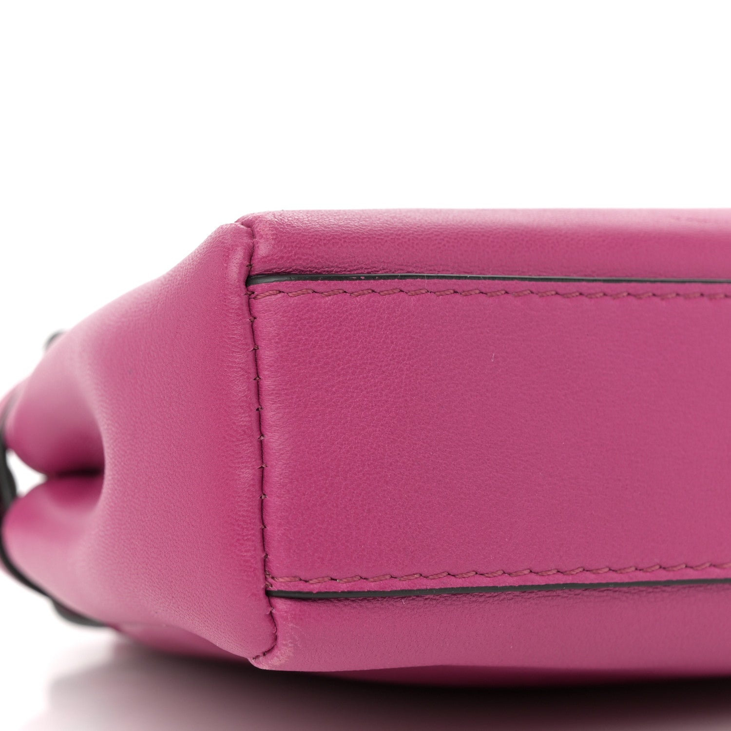 Fendi Nappa Nano Peekaboo Satchel Magenta 11 of 12