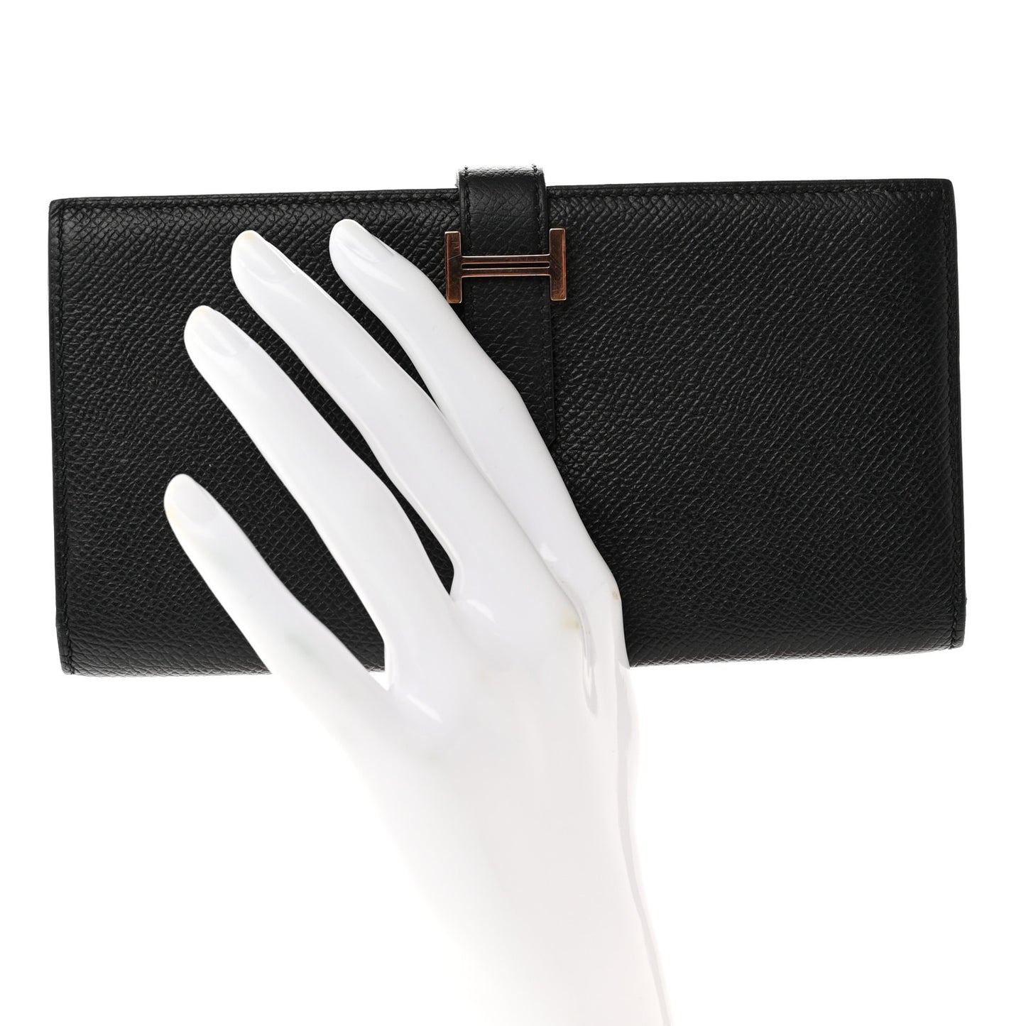 Epsom Bearn Gusset Wallet Black