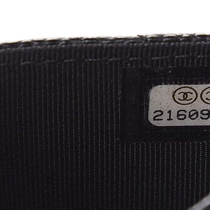 Chanel Caviar Quilted Flap Card Holder Black 8 of 10