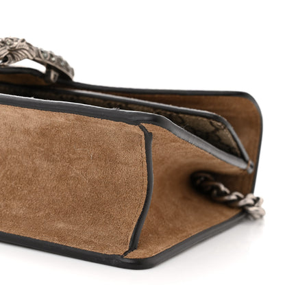 Gucci GG Supreme Monogram Small Dionysus Shoulder Bag Taupe 9 of 10