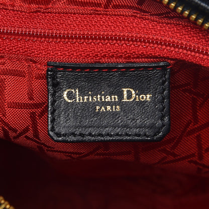 Christian Dior Patent Cannage Medium Lady Dior Black 6 of 8