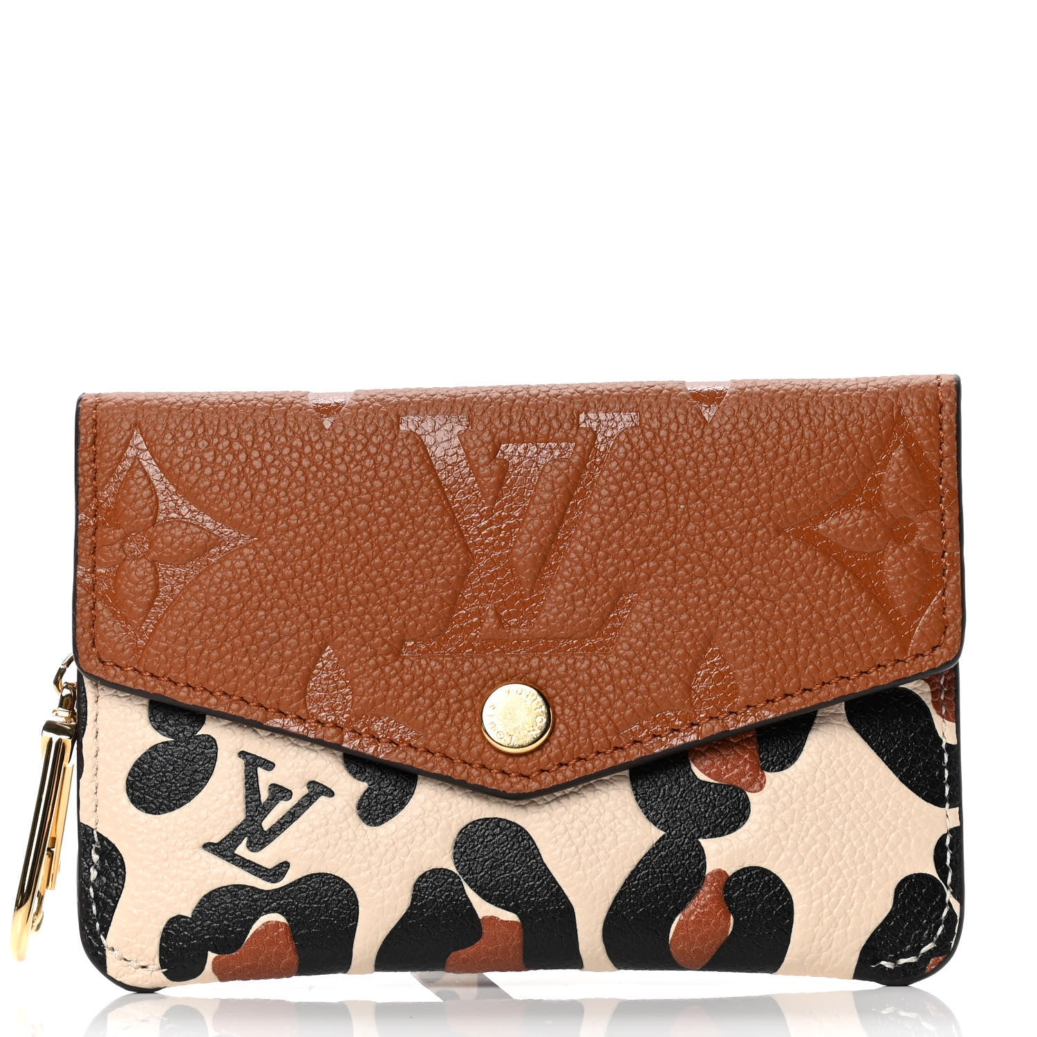 Louis Vuitton Empreinte Monogram Giant Wild At Heart Key Pouch Caramel 1 of 5