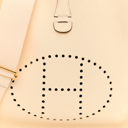 Hermes Taurillon Clemence Evelyne III PM Nata 8 of 12