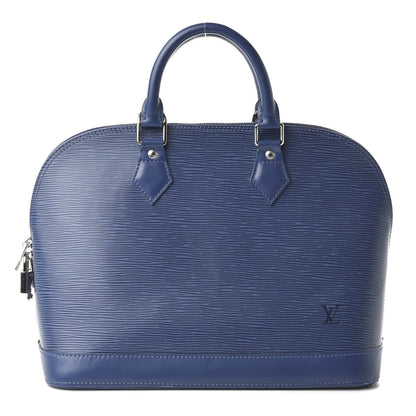 Louis Vuitton Epi Alma PM Cyan 1 of 9