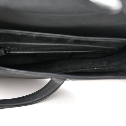 Christian Dior Ultra Matte Calfskin Saddle Bag Black 5 of 11