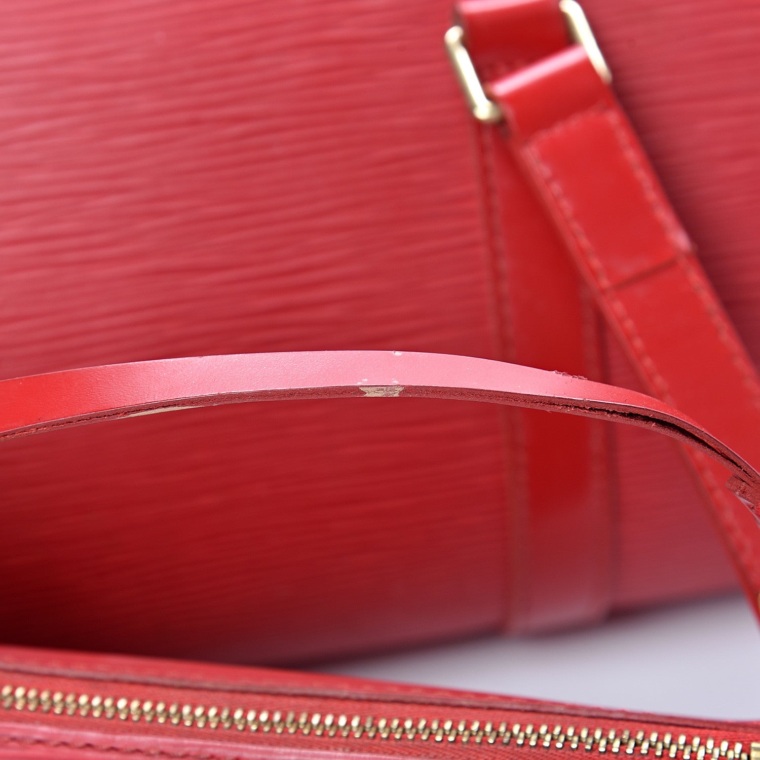 Louis Vuitton Epi Soufflot Castillan Red 25 of 27