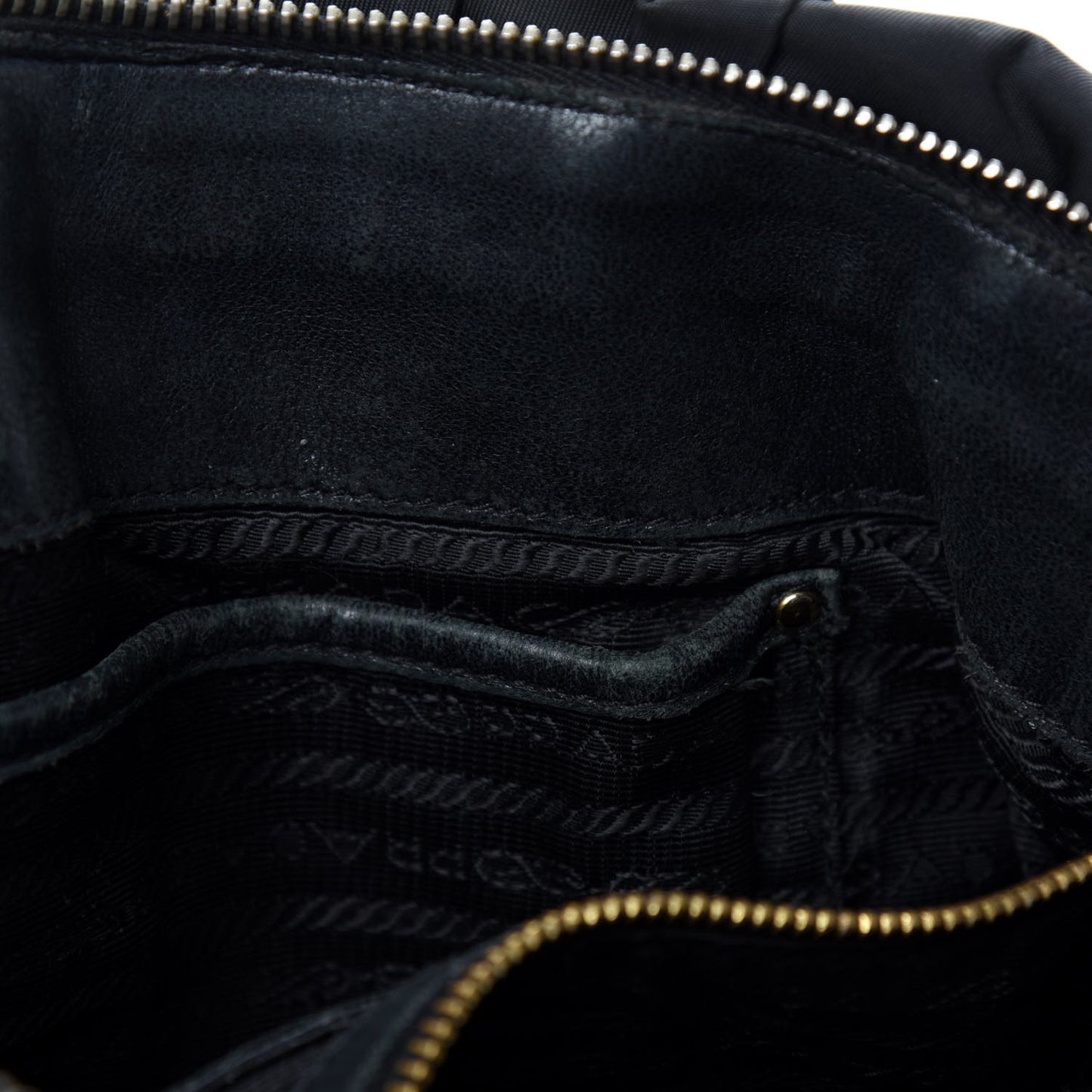 Tessuto Nylon Gaufre Tote Black