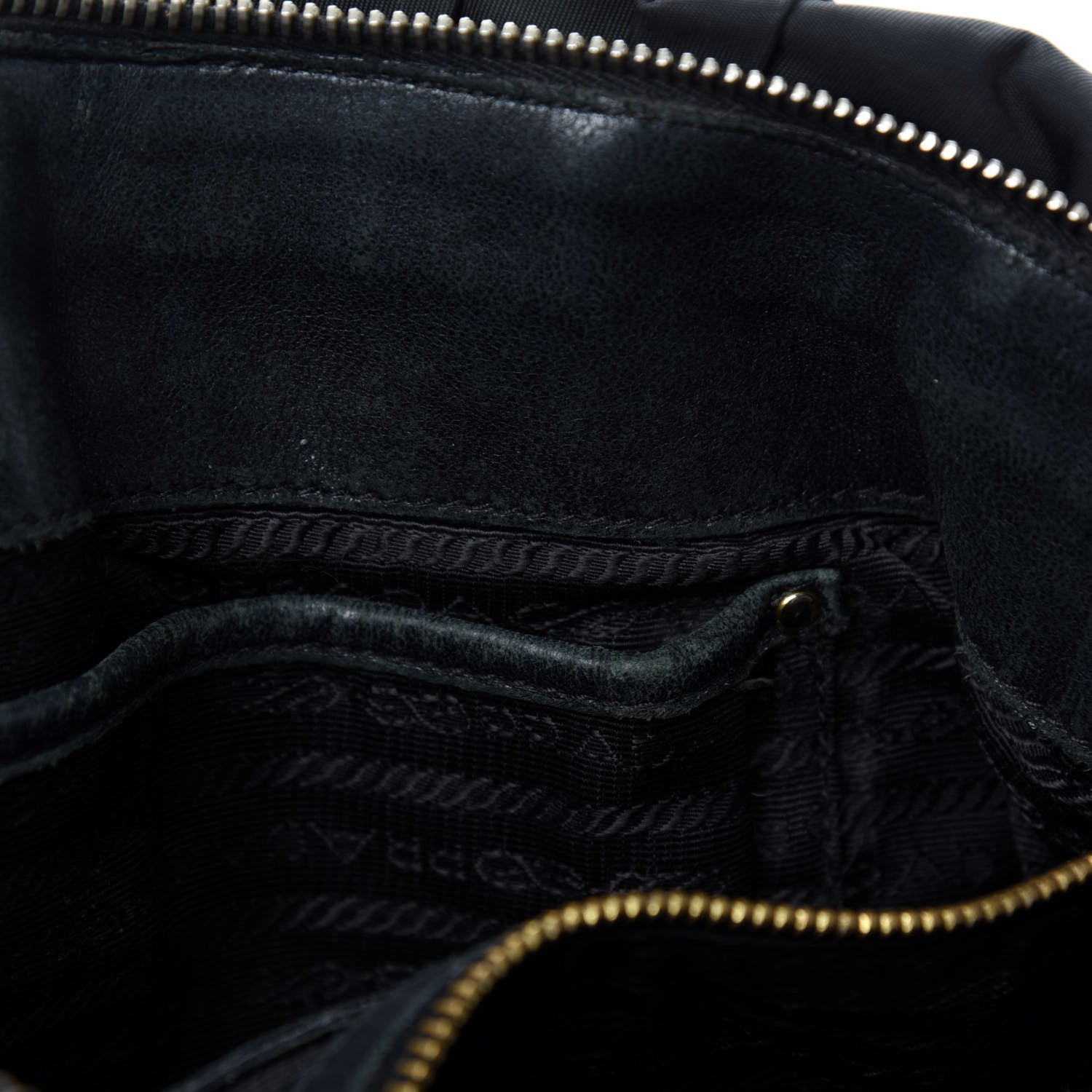 Prada Tessuto Nylon Gaufre Tote Black 10 of 21