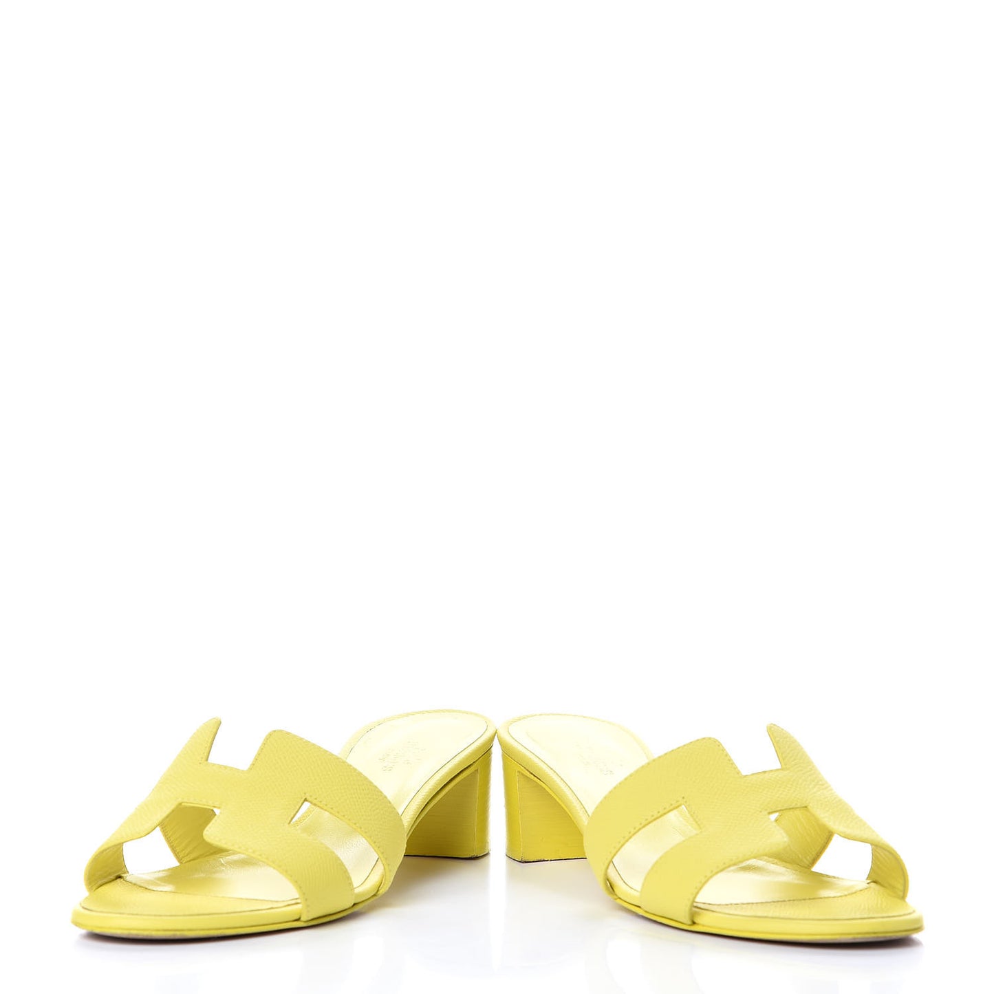 Epsom Oasis Sandals 37 Jaune Pollen