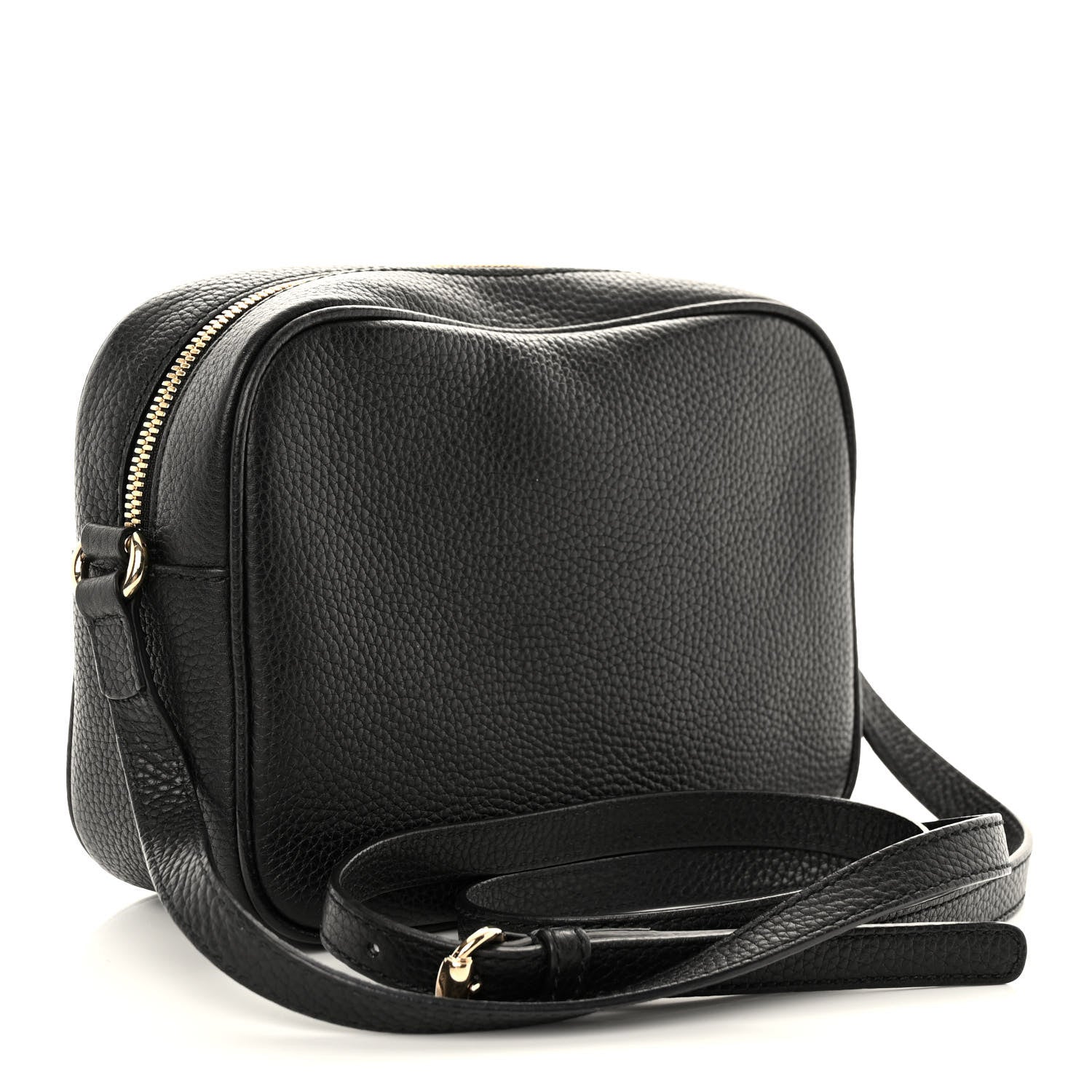 Gucci Pebbled Calfskin Small Soho Disco Bag Black 3 of 13