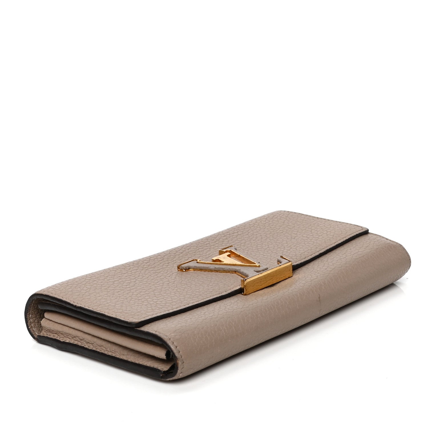 Louis Vuitton Taurillon Capucines Wallet Galet 3 of 7