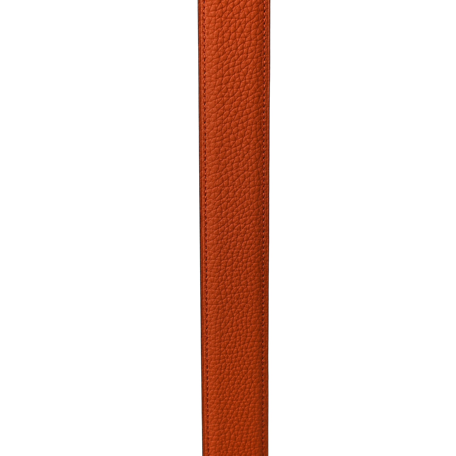 Hermes 135 Togo 32mm Constance H Belt 80 Black Orange 8 of 9