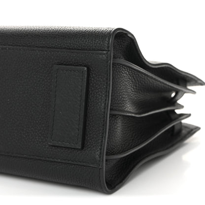 Saint Laurent Grained Calfskin Baby Sac De Jour Souple Black 10 of 10