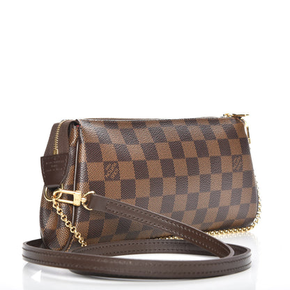 Louis Vuitton Damier Ebene Eva Clutch 3 of 7