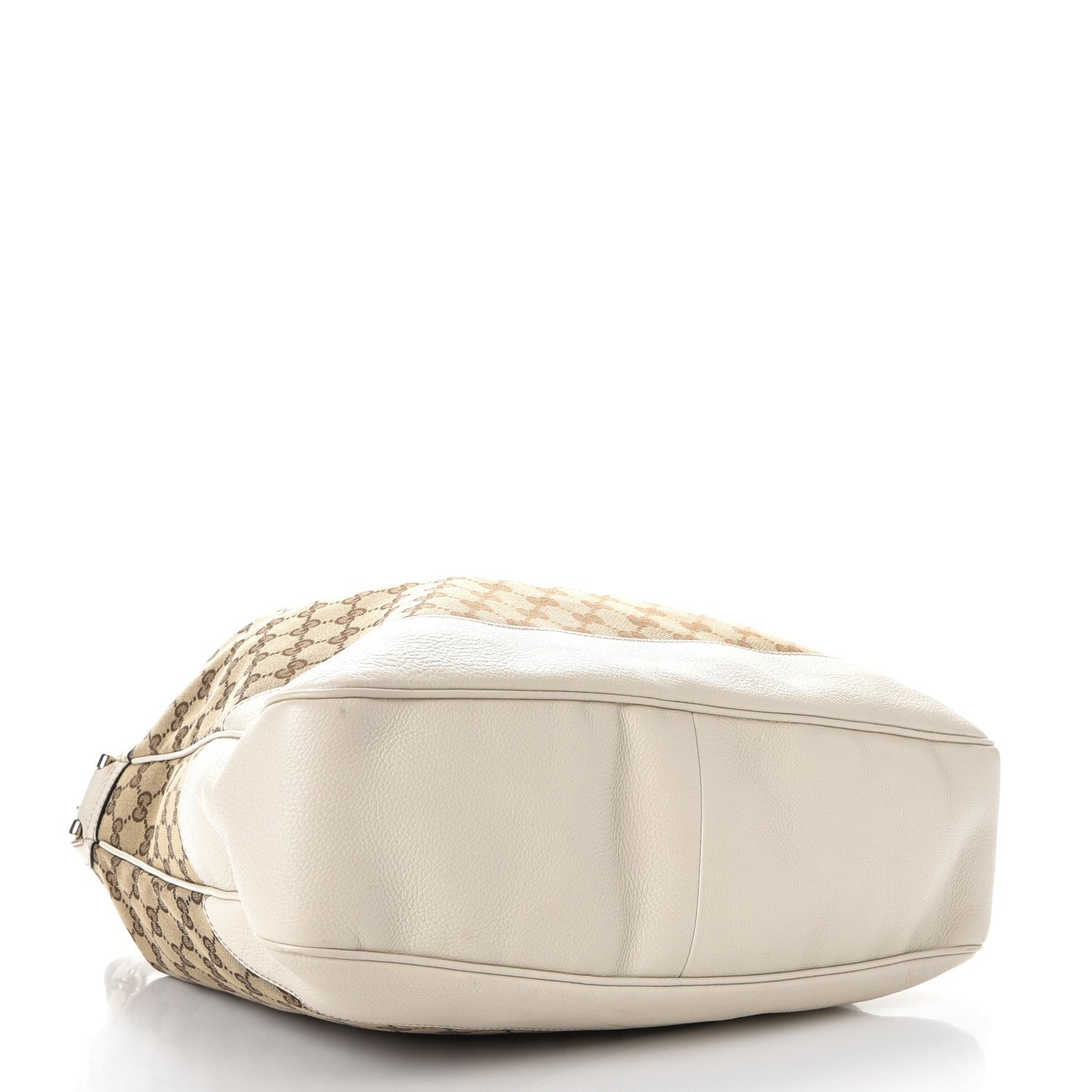 Monogram Medium Diana Bamboo Shoulder Bag Off White
