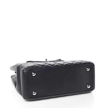 Chanel Caviar Quilted Flap Tote Marine 3 of 10