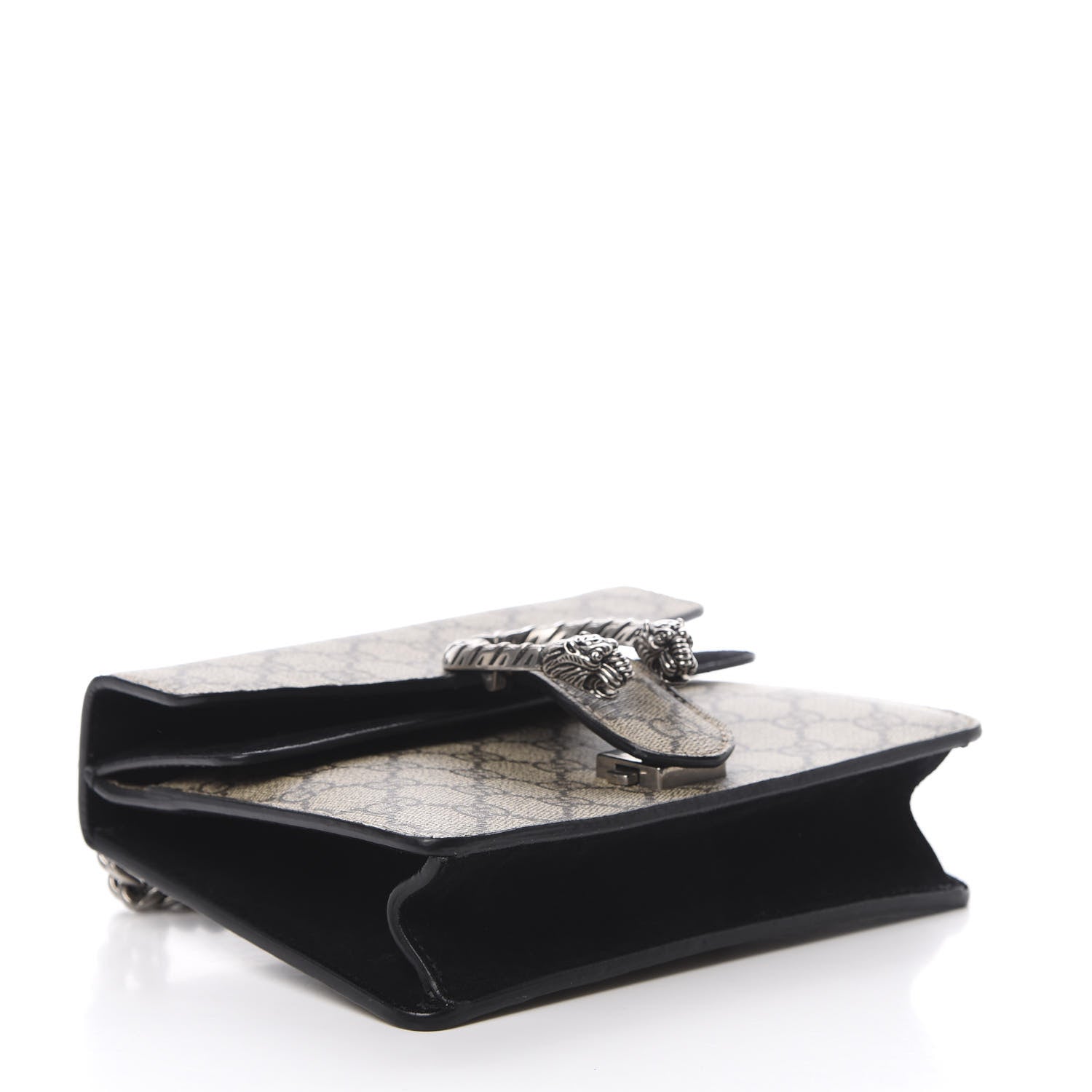 Gucci GG Supreme Monogram Mini Dionysus Shoulder Bag Black 4 of 14