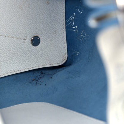 Louis Vuitton Mahina Carmel Hobo Snow 11 of 11