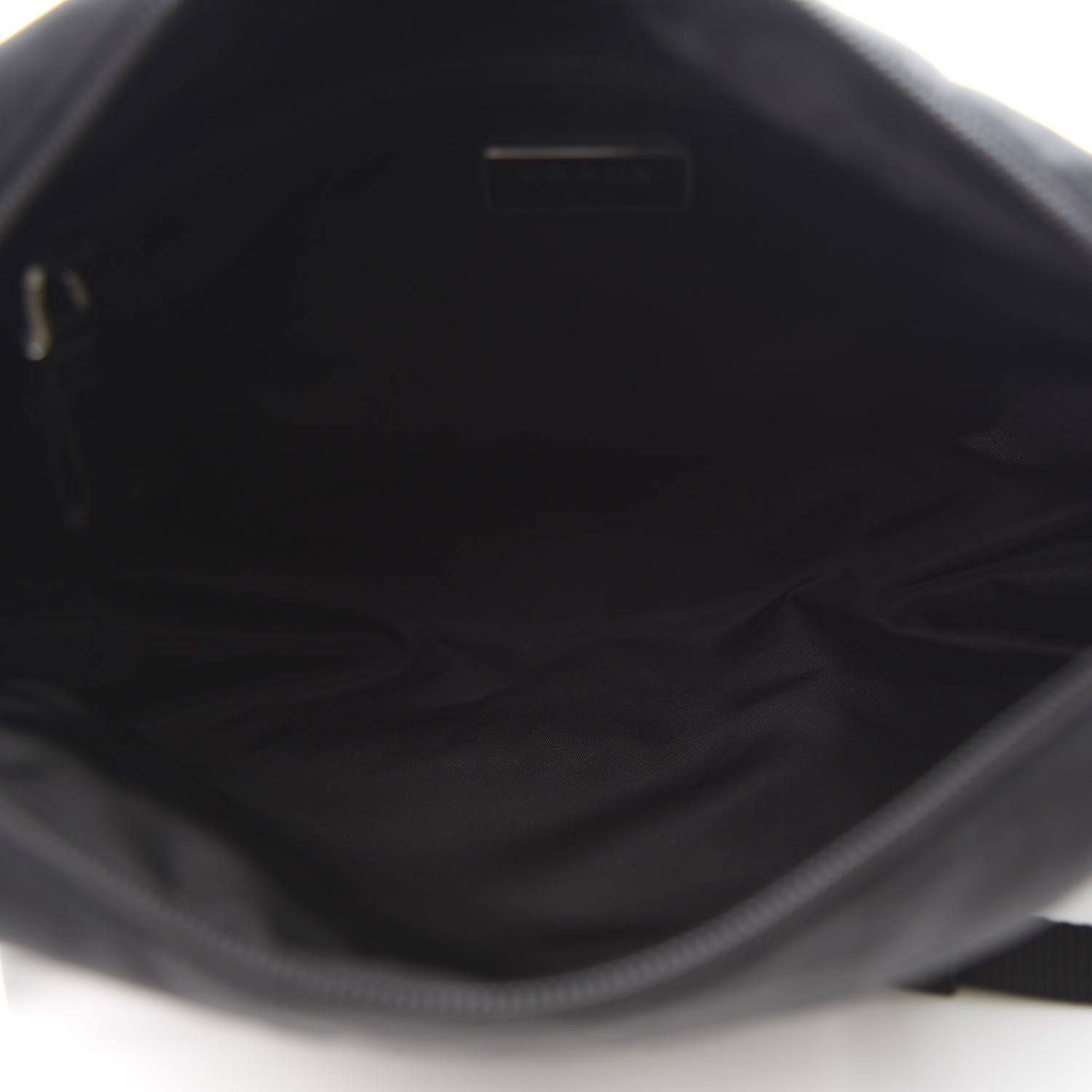 Prada Tessuto Nylon Messenger Bag Black 4 of 10