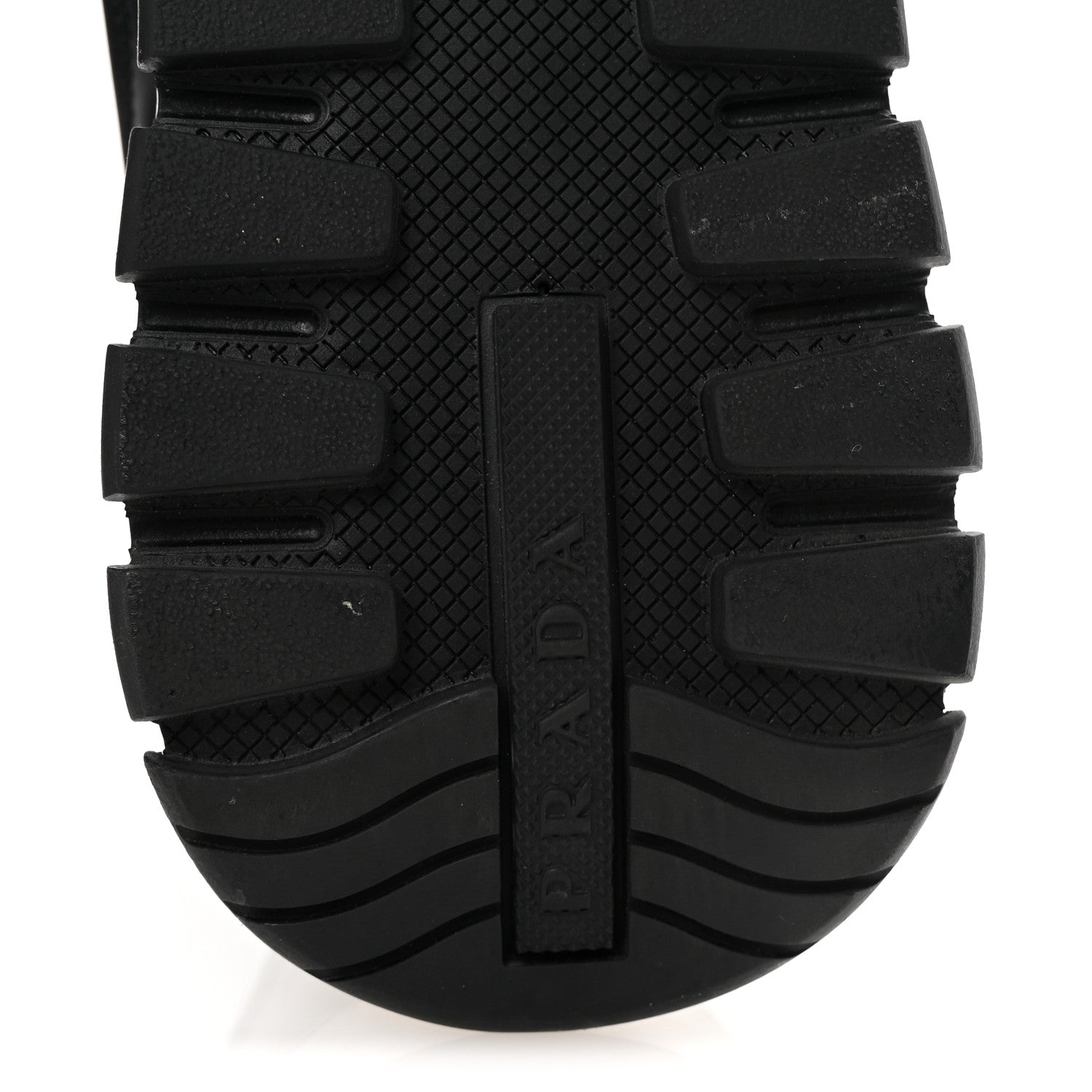Prada Re-Nylon Piuma Metal Triangle Logo Quilted 45mm Sneakers 39.5 Black 7 of 10