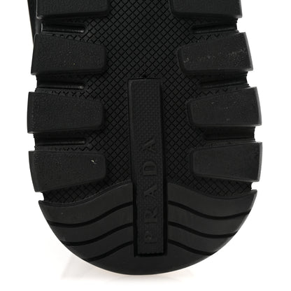 Prada Re-Nylon Piuma Metal Triangle Logo Quilted 45mm Sneakers 39.5 Black 7 of 10