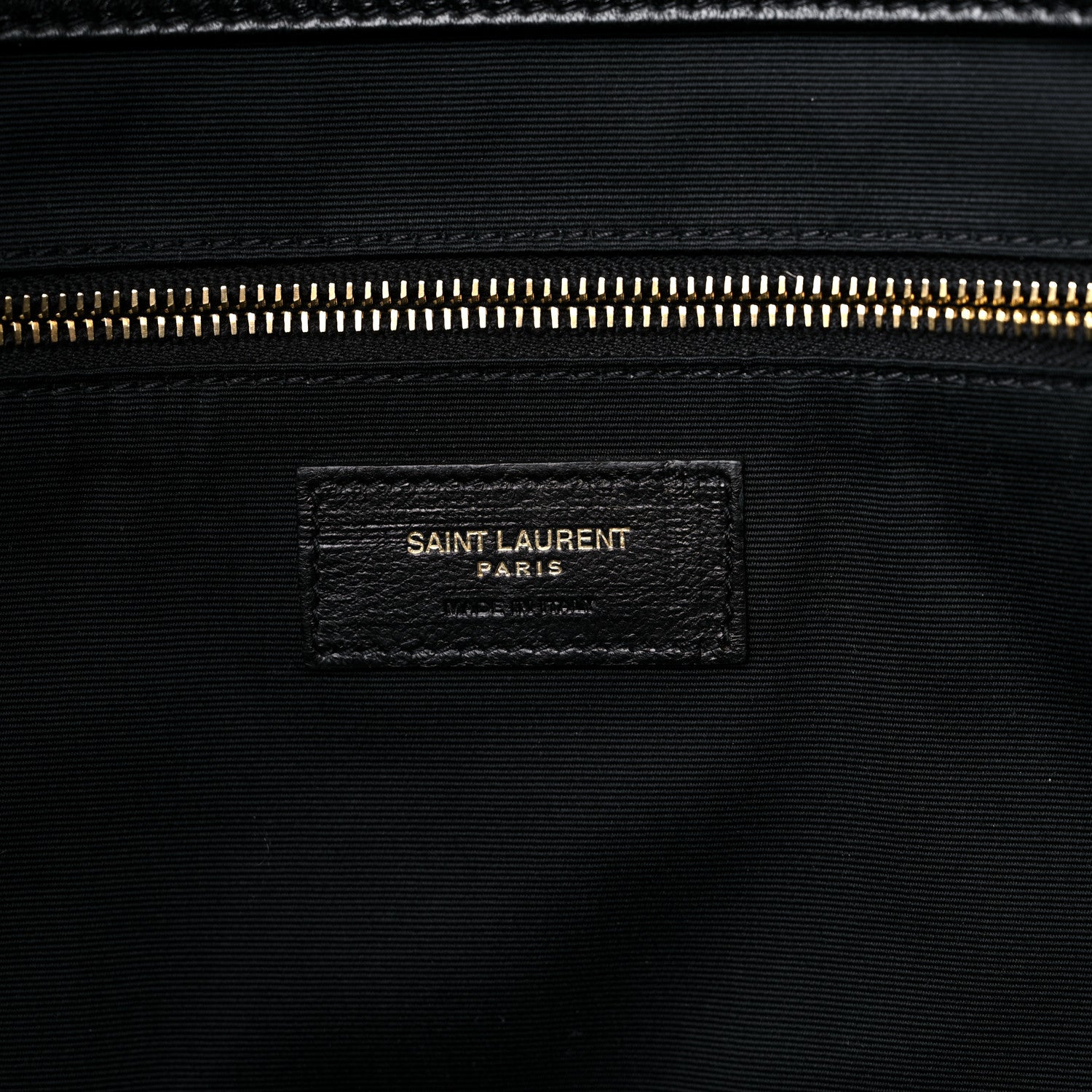 Saint Laurent Lambskin Quilted Maxi Icare Shopping Tote Black 7 of 10