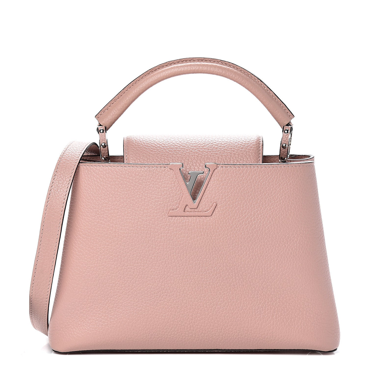 Louis Vuitton Taurillon Capucines BB Magnolia 1 of 10