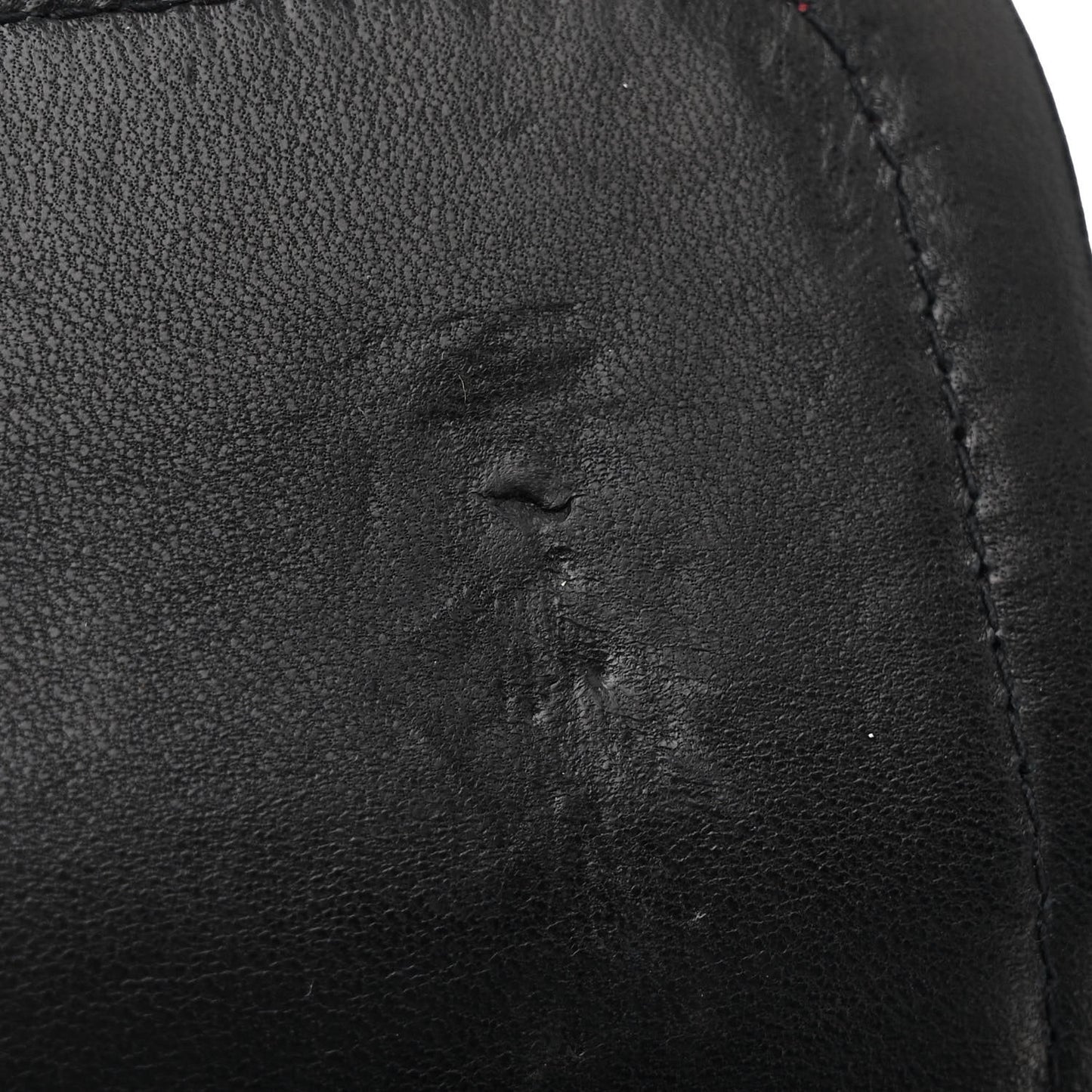 Lambskin Quilted Medium Double Flap Navy